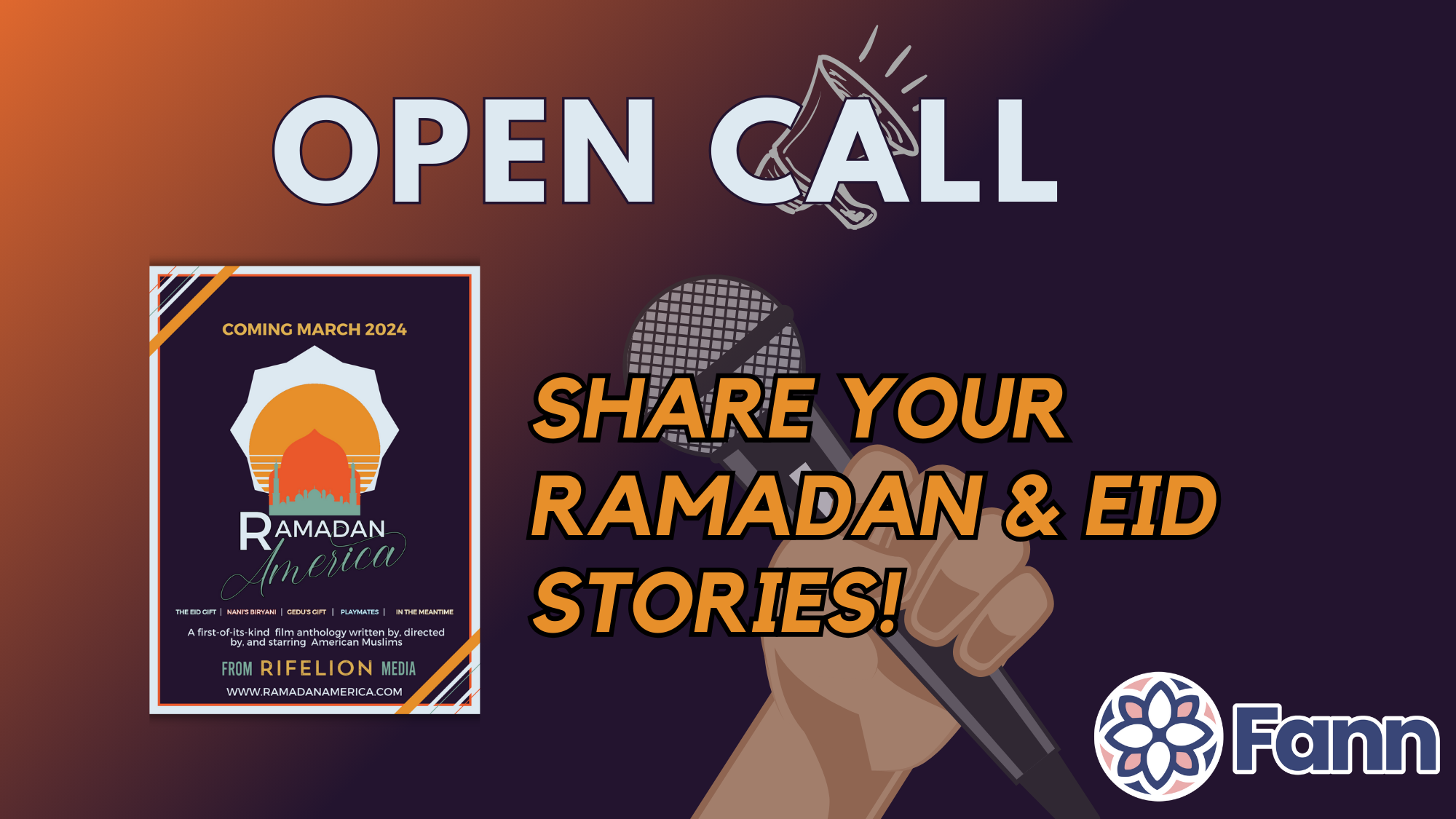 Open Call To Promote “Ramadan America” Film